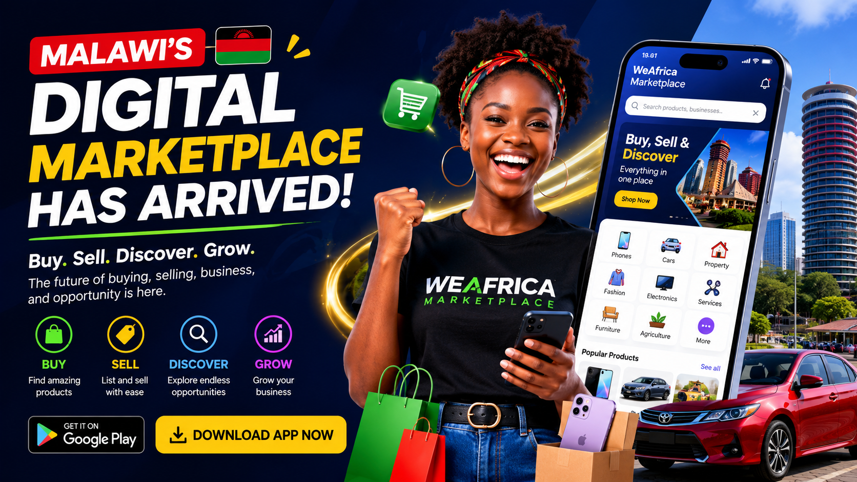 WeAfrica Marketplace App Screenshot