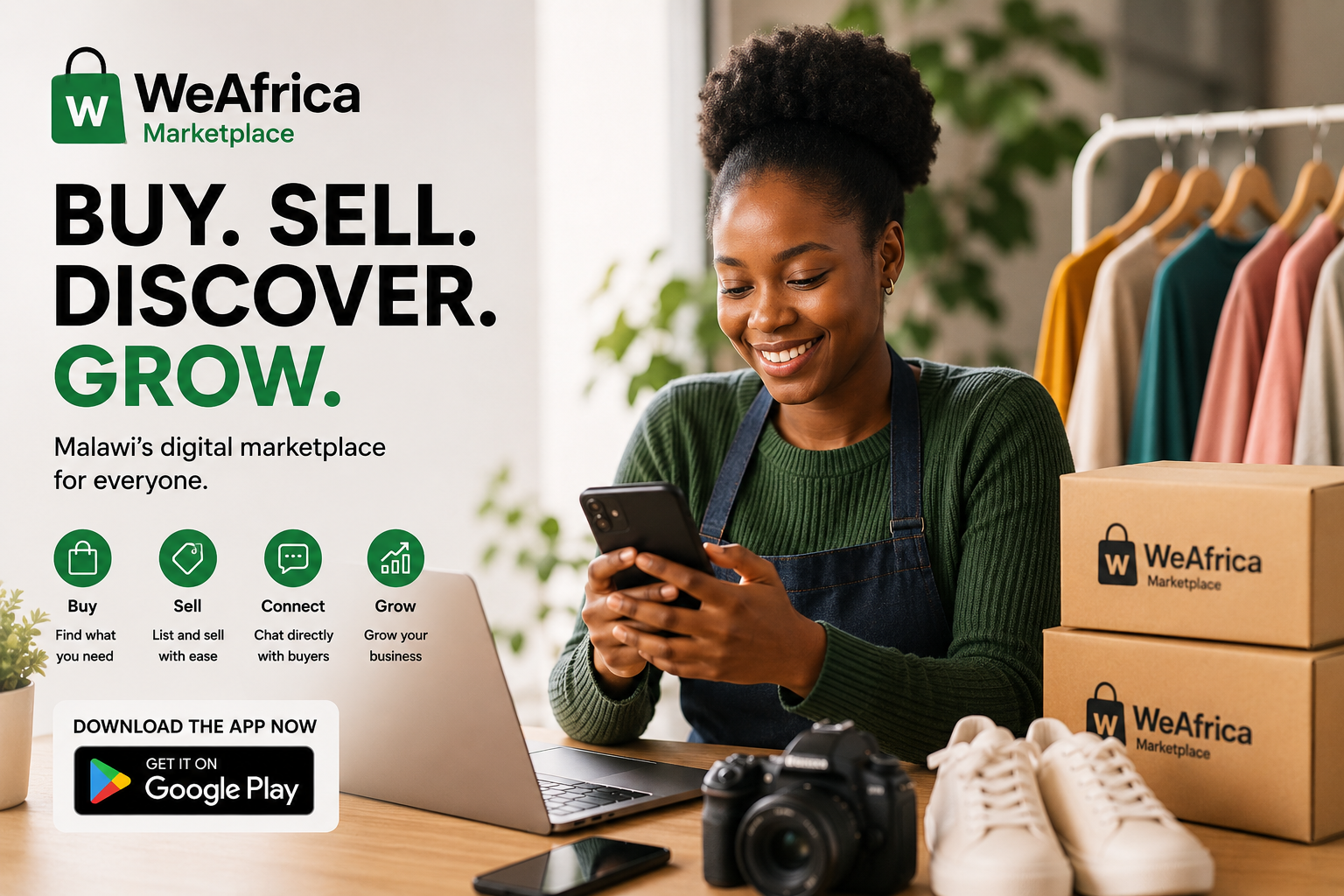 WeAfrica Marketplace App Screenshot