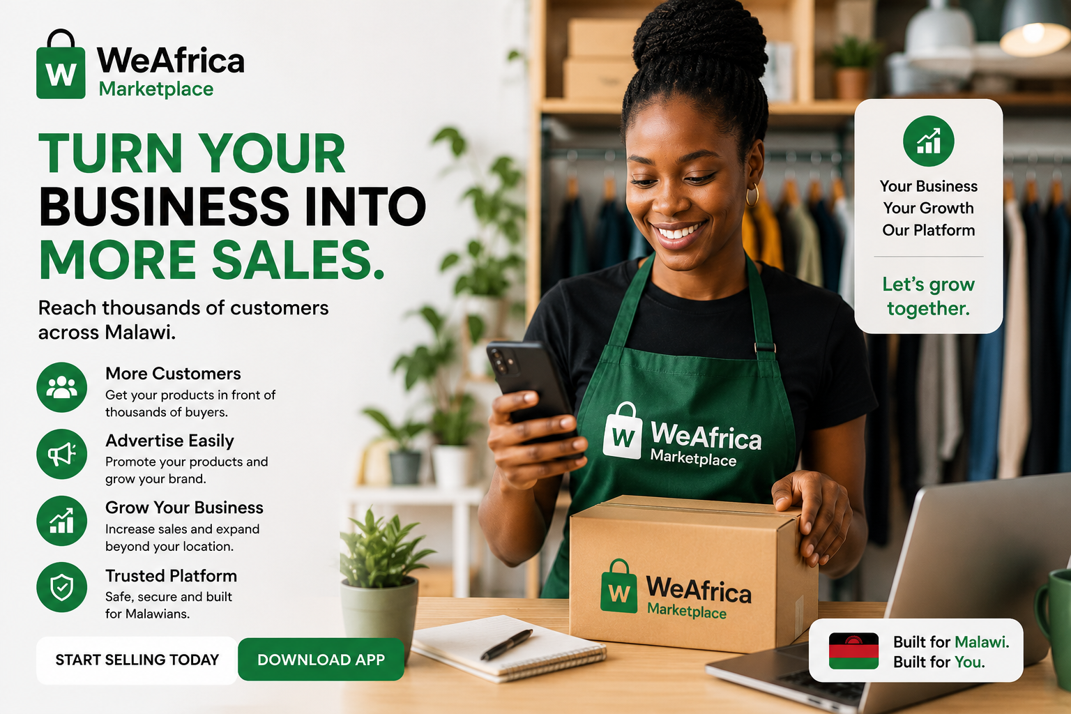 WeAfrica Marketplace App Screenshot